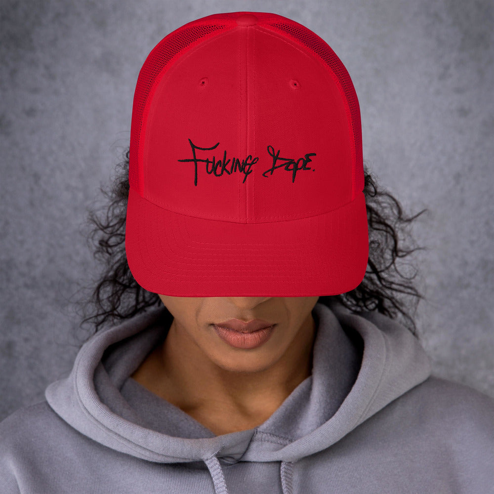 Fucking Dope Trucker Cap