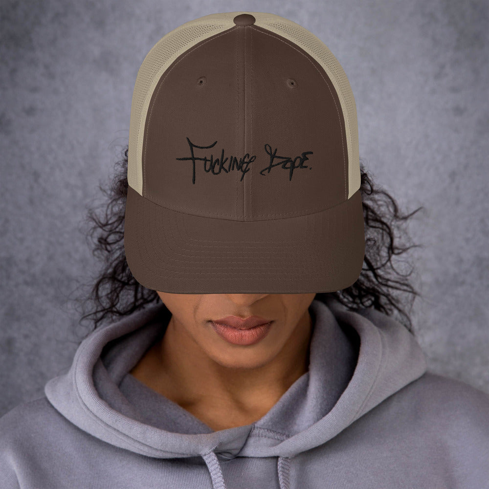 Fucking Dope Trucker Cap