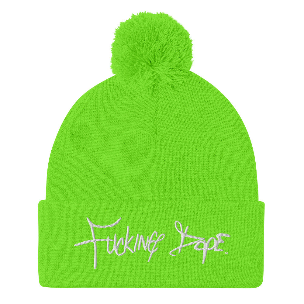 Fucking Dope Pom-Pom Beanie